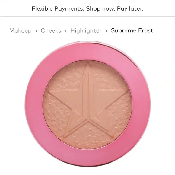 Jeffree Star “FROZEN PEACH” Supreme Frost Highlighting Powder! - Picture 9 of 10